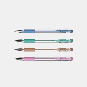 Bolígrafo Roller GEL POP Milky x4