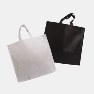Bolsa de Friselina 45×40 – Blanca/Negra