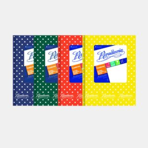 Cuaderno Escolar 16×21 T/D Rivadavia – Lunares x50 hjs.
