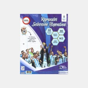 Repuesto Escolar N3 Cuadriculado AFA x48hjs.