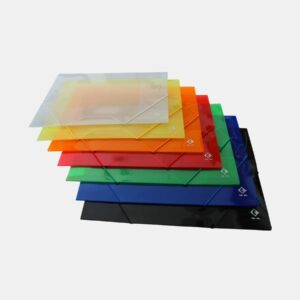 Carpeta A3 plástica 3 solapas c/elástico – The Pel