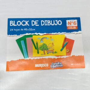 Block Nº6 Color x 20 hojas Muresco
