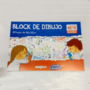 Block Nº6 Blanco x 20 hojas Muresco