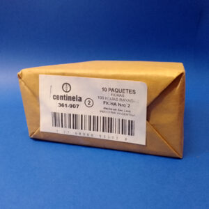 Fichas Rayadas N2 x 100un. CENTINELA