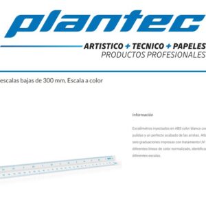 Escalímetro DOZENT 2625 – 30cm. Escalas Bajas