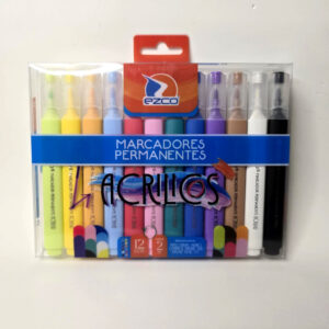 Marcadores Acrílicos x12 colores
