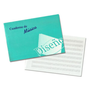 Cuaderno de Música – Tapa Flexible Diseño