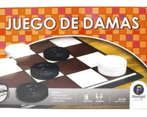 Juegos de Mesa PLASTIGAL N° 201 – Damas