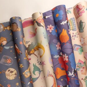 Papel Plastificado Fantasía x Un.