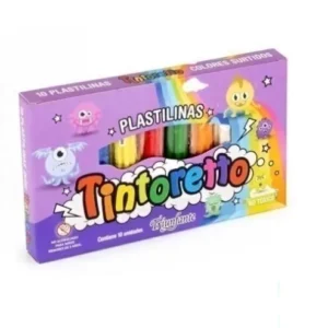 Plastilinas Pancitos 20grs. x10 unidades TINTORETTO