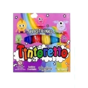 Plastilinas Pancitos 20grs. x6 unidades TINTORETTO