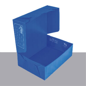 Caja archivo Plástica ASAMBLEA Tamaño Oficio – 12 cm de alto – Apilable y Lavable