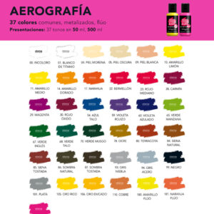 Pintura para aerografía Hard – Blanco x50ml. ETERNA