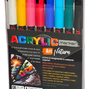 Marcador ACRYLIC MARKER Fine x8un.