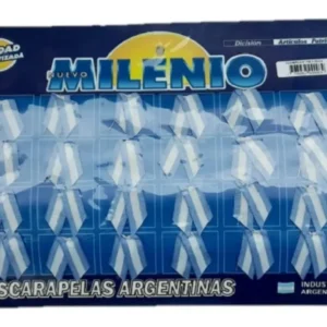 Escarapela de Tela Nº 108 – Moño Simple x24 un.