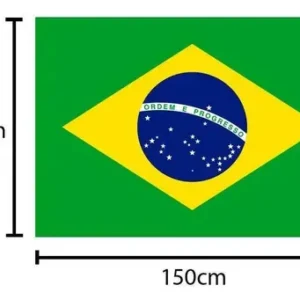 Bandera Internacional con atributo MILENIO 0.90 x 1.50 mts.