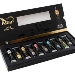 Óleos – Estuche x10 colores x18ml. – ALBA
