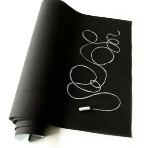 Rollo PVC Autoadhesivo Pizarra Negro Mate 0.45x10mts. MURESCO