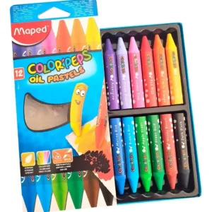 Pastel al Óleo x12 unidades MAPED 864010ZA