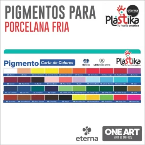 Pigmento para Porcelana Fría Plastika 20g – 24 Colores – ETERNA