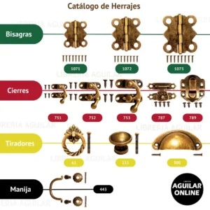 Herraje p/manualidades CBX (751) – Cierre 22x27mm