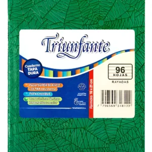 Cuaderno Escolar T/D 16×21 Araña Triunfante  – 98 HJS.
