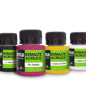 Pintura Esmalte Acrílico x37ml. Colores Tradicionales – ETERNA
