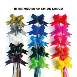 Moños Mágicos Medianos Surtidos x50 unidades – RIBBONETTE