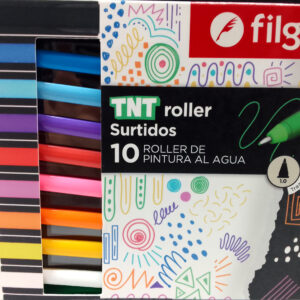 Boligrafo Roller FILGO TNT Pintura al Agua X 10 Colores surtidos