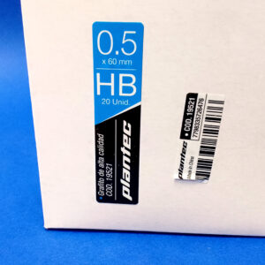 Minas para Lanzaminas 0,5mm HB x20 unidades PLANTEC 9521
