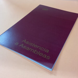 Libro Asistencia Asambleas Tapa Flexible – 2329