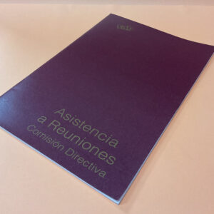 Libro Asistencia de Reuniones Comision Directiva Tapa Flexible – 2327