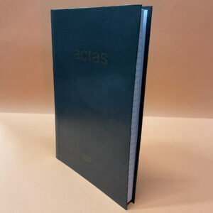 Libro de Actas RAB Formato Corona 3 Manos Tapa Negra – 2241/A