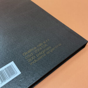 Libro de Actas RAB Formato Corona 3 Manos Tapa Negra – 2241/A