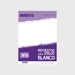 Repuesto de Dibujo Nº6 Blanco x8 Hojas MURESCO