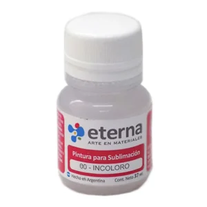 Pintura para Sublimación Incolora x37ml. ETERNA