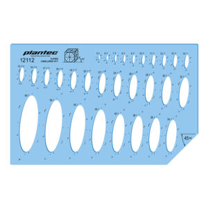 Plantilla ELIPSES CABALLERAS 18° 03′ PLANTEC 2112