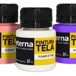 Pinturas para Tela ETERNA 37ml. – Colores Tradicionales