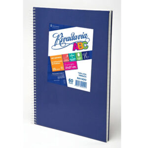 Cuaderno con Espiral 21X27cm Rayado – ABC Rivadavia- 60 hjs.
