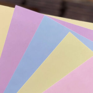 Papel A4 120grs. 5 Colores Pasteles / Tradicionales x50hjs. M&D