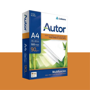 Resma A4 AUTOR – 90 gr. x400 hjs. LEDESMA