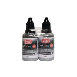 Tinta para Marcador Chalk Glass x 30ml. Blanco TRABI