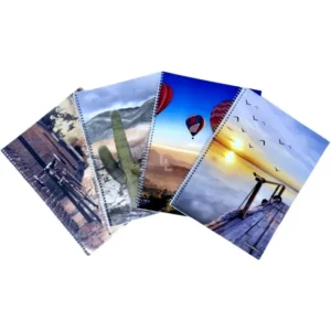 Cuaderno A4 con Espiral Rayado – Tapa Flexible 80 hjs. ASAMBLEA