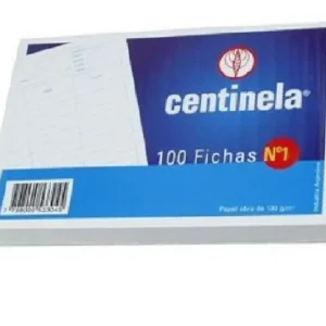 Fichas Rayadas N1 x 100un. CENTINELA