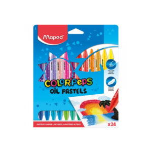 Pastel al Óleo x24 unidades MAPED 864012ZA