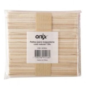 Palitos de Helado ONIX – Mini Natural 75mm x 150un.