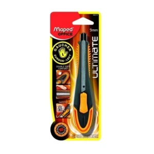 Cutter/Trincheta Maped Ultimate 9mm para Zurdos