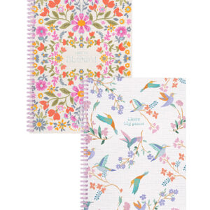 Cuaderno FW Infinity Book A4 Tapa Semirrígida x 80 Hjs. Cuadriculadas Modelo: Belle
