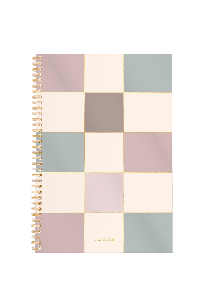 Cuaderno FW Infinity Book A4 Tapa Semirrígida x 80 Hjs. Cuadriculadas Modelo: Neo Pink - Imagen 4