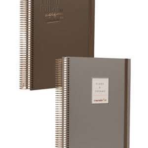 Cuaderno FW Infinity Book A5 Tapa Dura x 96 Hjs. Modelo: Coffe